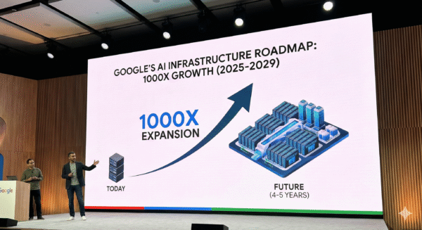 Google commits to 1000x more AI infrastructure in next 4-5 years