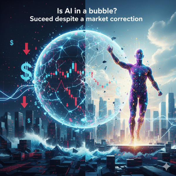 Is AI in a bubble? Succeed despite a market correction