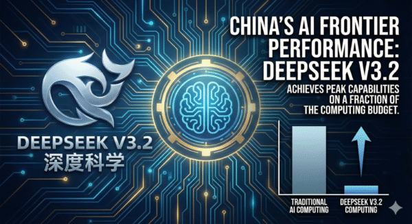 China’s DeepSeek V3.2 AI model achieves frontier performance on a fraction of the computing budget